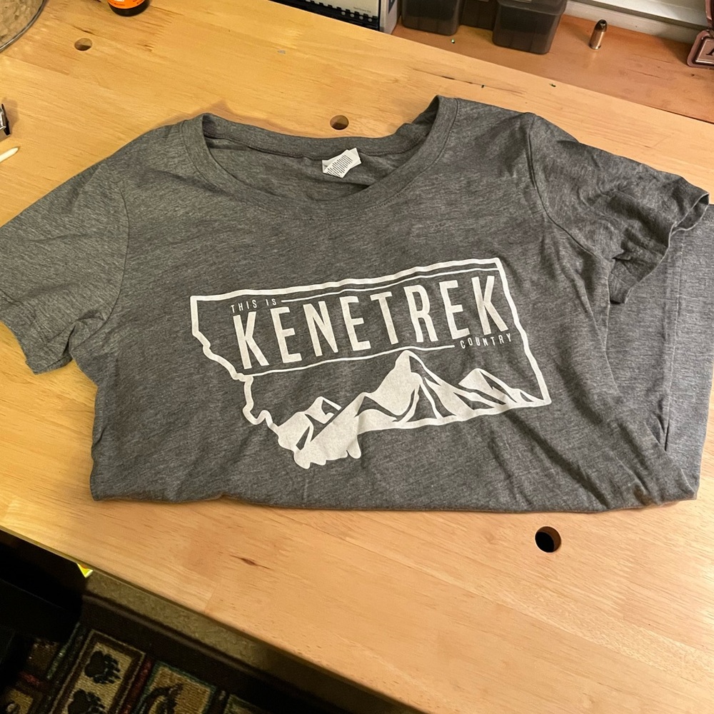 Kenetrek Montana Short SleeveT-Shirt Large Gray